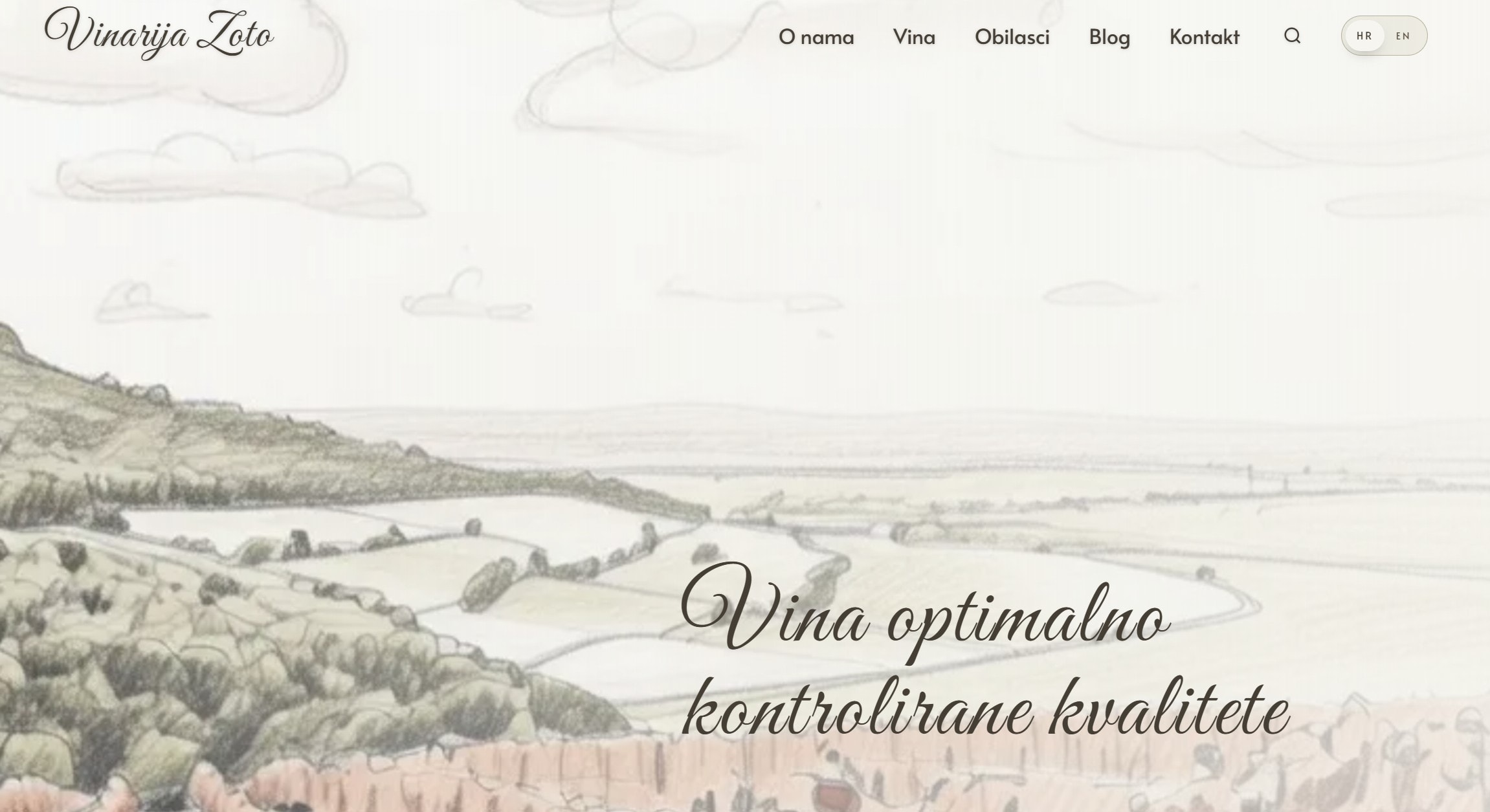 Vinarija Zoto - Winery Website & Brand Experience